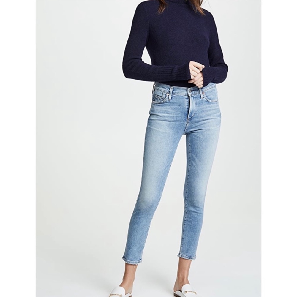 Citizens of Humanity Rocket Crop High Rise Skinny. Size 27